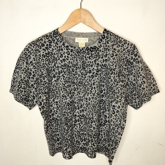 Pierre Cardin Sweaters - Vintage Pierre Cardin Lambswool Sweater Animal Print